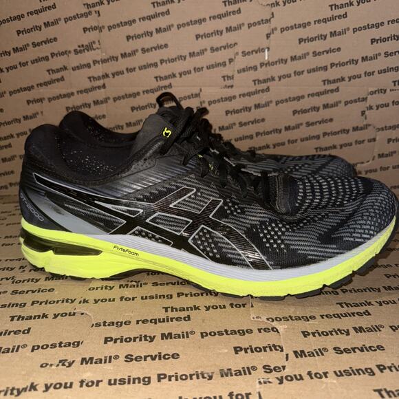 Asics GT 2000 Shoes Men 13 Lime Green Black Running Trail Low Top Dynamic Duomax main image 12